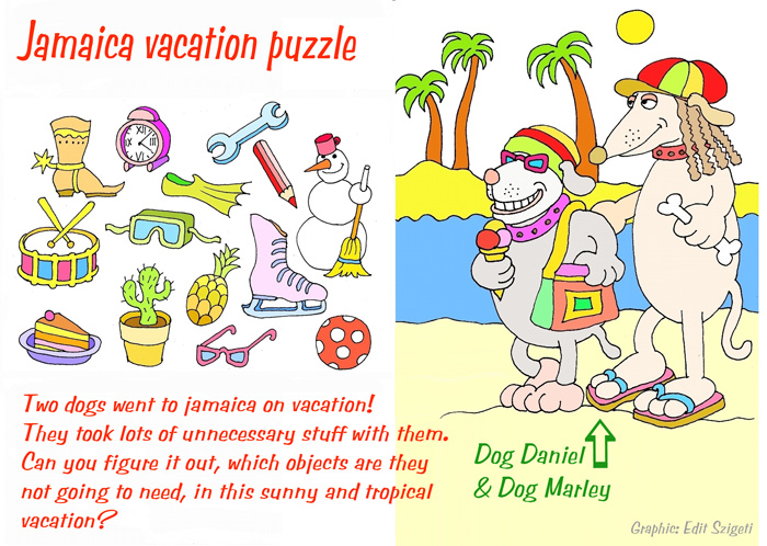 Jamaica vacation puzzle